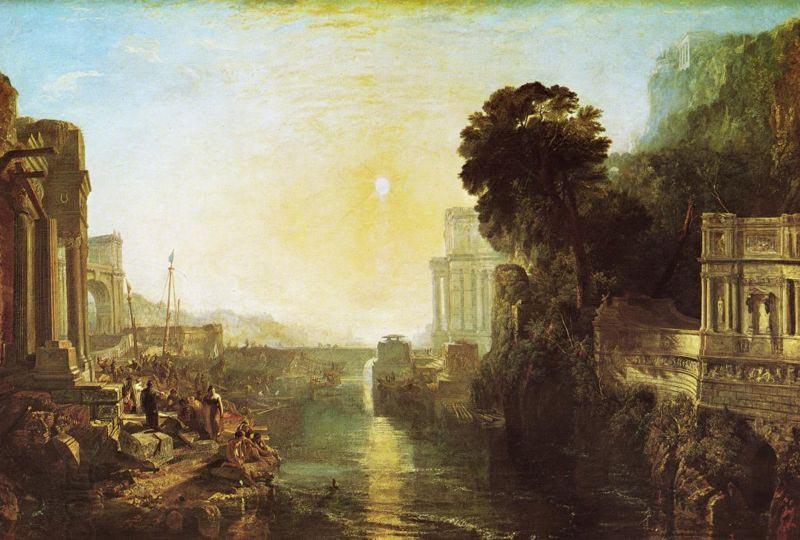 Joseph Mallord William Turner Dido Building Carthage aka The Rise of the Carthaginian Empire oil painting picture
